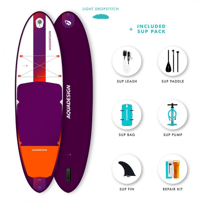 Paddle LAVA 9'8' (AQUADESIGN) Paddle LAVA 9'8' (AQUADESIGN)